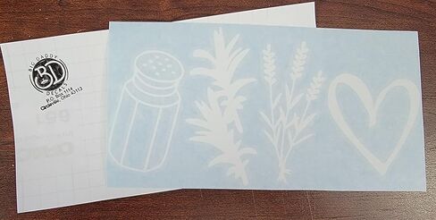 RUNNING L8 Practical - Salt, Rosemary, Lavendar, Love - Magic, Practical, Witchy, Witch, Family, Sisters, Aunts, Movie, Classic, Vinyl Decal Sticker for Window of car, Van, Truck,White in Saudi Arabia