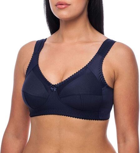 Frugue Women's Wireless Plus Size Unlize Full Covering Minimizer Bra in Kuwait