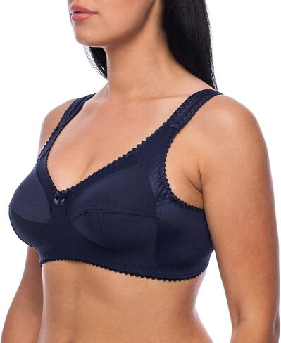 Frugue Women's Wireless Plus Size Unlize Full Covering Minimizer Bra in Kuwait