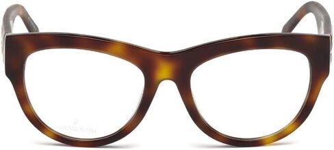 SWAROVSKI SK 5214 053 Havana Plastic Cat-eye Eyeglasses 53mm in Saudi Arabia