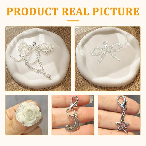 KJMYYXGS 7 PCS Pearl Bowknot Shoe Lace Charms Decoration for Sneakers Pearl Shoe Bow Clips Shoelace Jewelry Decoration for Women in Kuwait