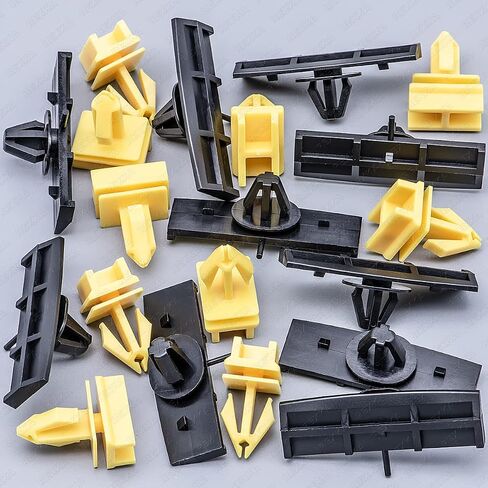 Rexka 10 Sets Wheel Opening Molding Fender Flare Clips Hardware Kit for Ford F150 W790383S900 W716878S300 F-150 2015-2020 W790383-S900 W716878-S300 in Saudi Arabia