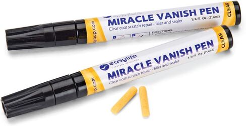 Collections Etc EasyLife Car Scratch Remover Miracle Vanish Pens, Set of 2 Clear Coat Pens in Saudi Arabia