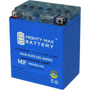 Mighty Max Battery YTX14AH-BS Gel 12V 12AH بطارية Polaris 4140006 ، 4140007 in Kuwait