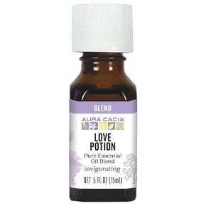 Aura Cacia Aromatherapy Essential Solutions Oil, Love Potion - 0.5 Oz in Saudi Arabia