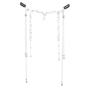 Vintage Tassel Head Chain, Crystal Teardrop Forehead Jewelry, Decorative Hair Accessory for Hanfu Style,Bridal Headdress (Head Chain-E) in Kuwait