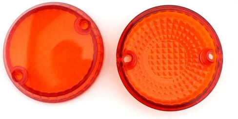 LIRU 2 Pcs Turn Signal Light Lens Cover Amber Indicator Covers Replacement Bezels for Kawasaki Vulcan 1500 Classic Mean Streak 1600 750 800 900 in Saudi Arabia