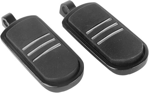 XFMT Black Aluminium Foot Motorcycle Foot Foot for Harley-Davidson Touring & Softail ، الخلفية ، الأسود in Saudi Arabia
