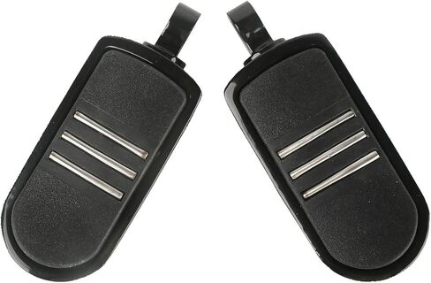 XFMT Black Aluminium Foot Motorcycle Foot Foot for Harley-Davidson Touring & Softail ، الخلفية ، الأسود in Saudi Arabia