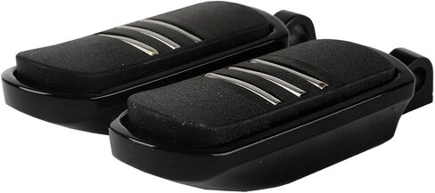 XFMT Black Aluminium Foot Motorcycle Foot Foot for Harley-Davidson Touring & Softail ، الخلفية ، الأسود in Saudi Arabia