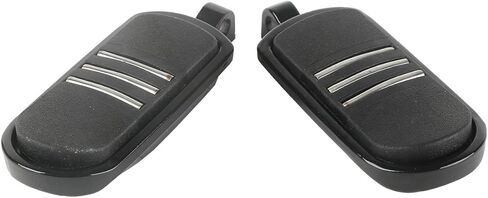 XFMT Black Aluminium Foot Motorcycle Foot Foot for Harley-Davidson Touring & Softail ، الخلفية ، الأسود in Saudi Arabia
