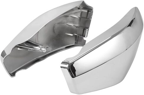 Motorcycle ABS Battery Side Fairing Covers For Honda VTX 1300 2003-2009,Chrome in Saudi Arabia