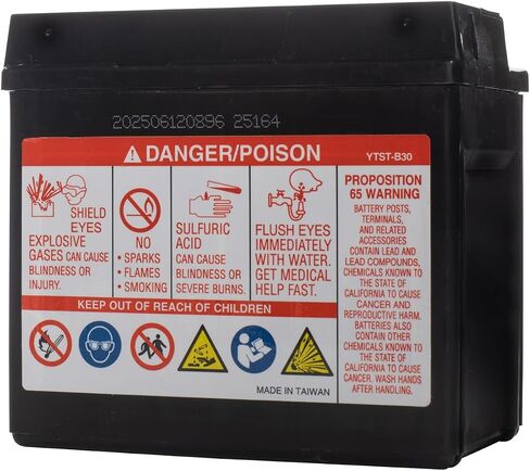 Polaris Replacement Battery, Yuasa Ytx5L Specific for Sportsman Outlaw 50, Outlaw 90, Scrambler 50, Scrambler 90, Sportsman 90, Sportsman 110, Predator 50, Predator 90 ATV Models - Part 4011181 in Saudi Arabia