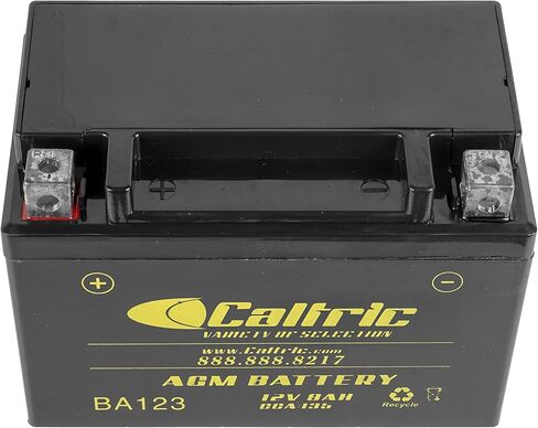 Caltric Agm Battery Compatible with Suzuki 650 Dr650Se Dr650S 1996-2009 2011-2016 in Saudi Arabia
