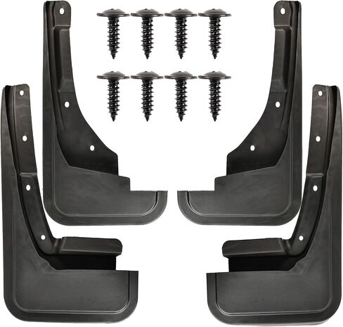 XUKEY 4PCS Mud Flaps Splash Guard for Ford Maverick 2022 2023 2024 2025 Mudguards Mudflaps Fender Tire Protector Rear Front Car Accessories Replacement in Saudi Arabia