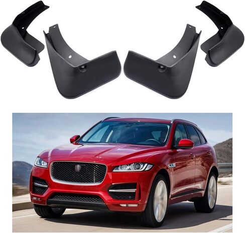 Car Mudguard Fender Mud Flaps Splash Guards Compatible with 2017-2024 Jaguar F-Pace (No SVR Models) in Saudi Arabia