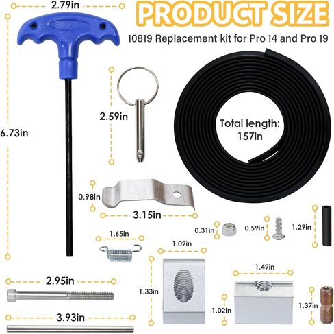 تم ترقية مجموعة 10819 Brake Tune Up ، وأجزاء الفرامل البديلة لـ Tapco Pro 14 و Pro 19 ، و Pro II ، و Pro III ، و Pro 2000 10'6 "، والمواد الصعبة تحتفظ معدات في جميع الأوقات في جميع الأوقات in Kuwait