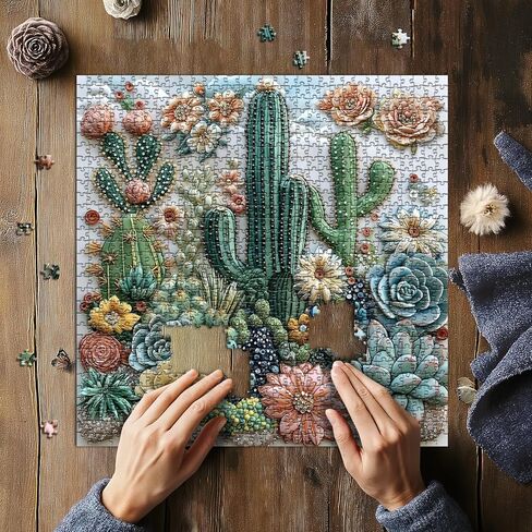 Flower Puzzles for Adults 1000 Pieces, Spring Flowers Garden Nature Plant Puzzle Art,Colorful Floral Jigsaw Puzzle Painting in Kuwait