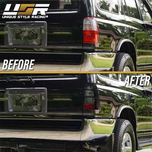 USR 96-98 مصابيح مصد الجيل الثالث من الجيل الرابع - مصابيح إشارة الانعطاف للمصد الأمامي (يسار + يمين) متوافقة مع 1996-1998 Toyota 4 Runner جميع الموديلات بما في ذلك SR5 (جميع العدسات الشفافة، وشملت المصابيح الكهرمانية) in Kuwait