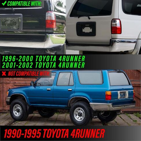 USR 96-98 مصابيح مصد الجيل الثالث من الجيل الرابع - مصابيح إشارة الانعطاف للمصد الأمامي (يسار + يمين) متوافقة مع 1996-1998 Toyota 4 Runner جميع الموديلات بما في ذلك SR5 (جميع العدسات الشفافة، وشملت المصابيح الكهرمانية) in Kuwait