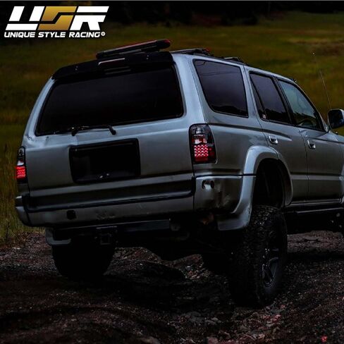 USR 96-98 مصابيح مصد الجيل الثالث من الجيل الرابع - مصابيح إشارة الانعطاف للمصد الأمامي (يسار + يمين) متوافقة مع 1996-1998 Toyota 4 Runner جميع الموديلات بما في ذلك SR5 (جميع العدسات الشفافة، وشملت المصابيح الكهرمانية) in Kuwait