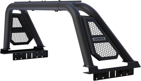 شريط لف R12 لشاحنة بيك اب كاملة الحجم، شريط رياضي لرف المطاردة قابل للتعديل متوافق مع سيلفرادو/تندرا/F-Series/سييرا/تيتان/تيتان XD/Ram1500/2500/3500، حوامل خفيفة in Kuwait