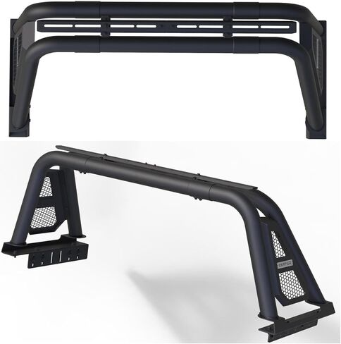 شريط لف R12 لشاحنة بيك اب كاملة الحجم، شريط رياضي لرف المطاردة قابل للتعديل متوافق مع سيلفرادو/تندرا/F-Series/سييرا/تيتان/تيتان XD/Ram1500/2500/3500، حوامل خفيفة in Kuwait