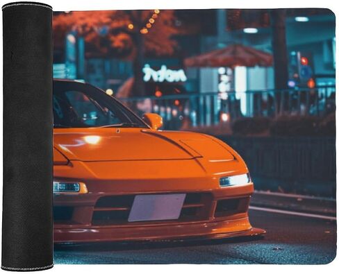 Large Mouse Pad JDM Cars NSX Night Driving Desk Mat Computer Accessories Gaming Office Organizers Supplies Decor Essentials Keyboard Pads for Desk Rubber 30x60cm in Kuwait