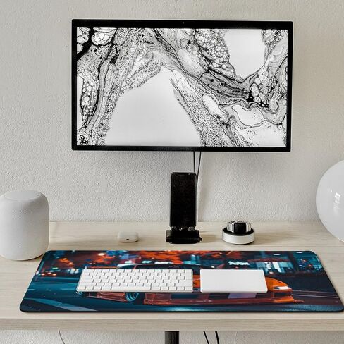 Large Mouse Pad JDM Cars NSX Night Driving Desk Mat Computer Accessories Gaming Office Organizers Supplies Decor Essentials Keyboard Pads for Desk Rubber 30x60cm in Kuwait