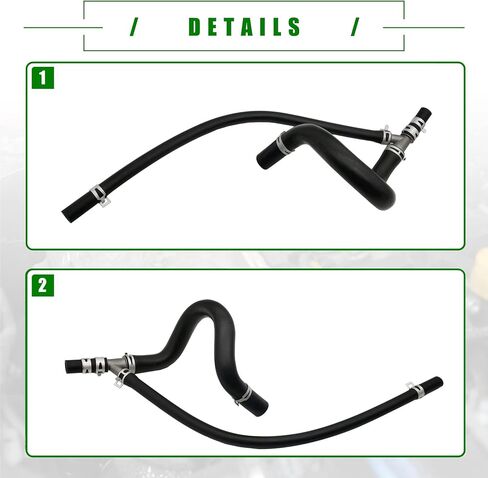 626-538 Aluminum Engine Heater Hose Assembly Compatible with Chevrolet Suburban 1500 2500 Avalanche 1500 GMC Yukon XL 1500 2500 Cadillac Escalade Replace 15792822 in Saudi Arabia