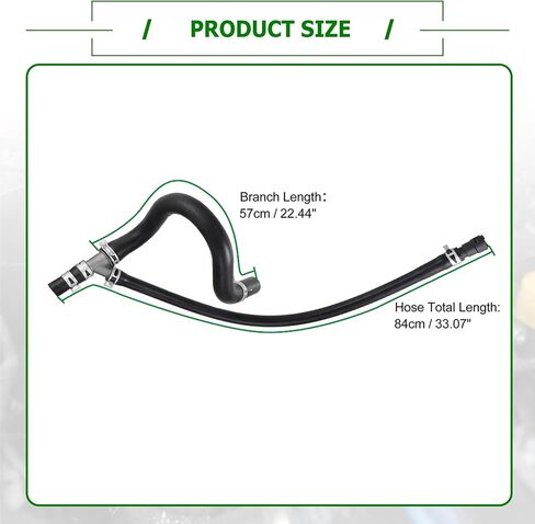 626-538 Aluminum Engine Heater Hose Assembly Compatible with Chevrolet Suburban 1500 2500 Avalanche 1500 GMC Yukon XL 1500 2500 Cadillac Escalade Replace 15792822 in Saudi Arabia