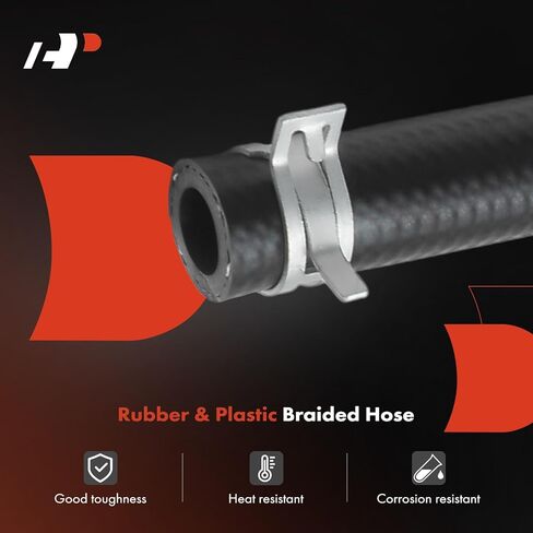 A -Premium Inlet HVAC HOSER SHOSE ASSEMBLY متوافقة مع كاديلاك ، شيفروليه ، هامر و GMC - Silverado 1500/2500/3500 ، Sierra 1500/2500/3500 ، Yukon ، Tahoe ، Escalade ، Avalanche 1500/2500 ، H2 ، H2 in Saudi Arabia