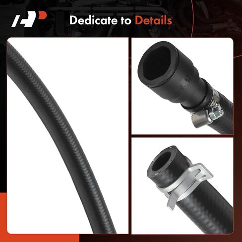 A -Premium Inlet HVAC HOSER SHOSE ASSEMBLY متوافقة مع كاديلاك ، شيفروليه ، هامر و GMC - Silverado 1500/2500/3500 ، Sierra 1500/2500/3500 ، Yukon ، Tahoe ، Escalade ، Avalanche 1500/2500 ، H2 ، H2 in Saudi Arabia