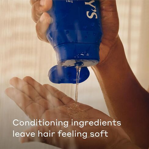 Harry's Men's 2 in 1 Shampoo and Conditioner for All Hair Types | Gentle & Refreshing | 14 Fl Oz, 3 Count in Saudi Arabia