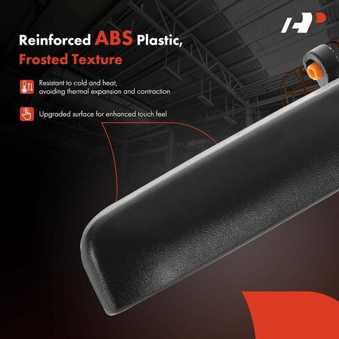 A-Premium Front or Rear Left Driver Side Exterior Door Handle Compatible with Nissan Frontier 1998-2004, Xterra 2000-2004, Textured Black, Replace# 80607-2S400 in Saudi Arabia