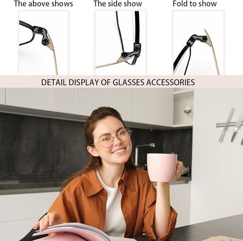 1 Pair Universal Metal Sunglasses Arm Replacement Eyeglass Repair Kit Glasses Replacement Temple for Sunglasses and Eyewear（Black） in Saudi Arabia