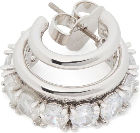 kate spade new york Hint Of Shimmer Stacked Huggies in Saudi Arabia