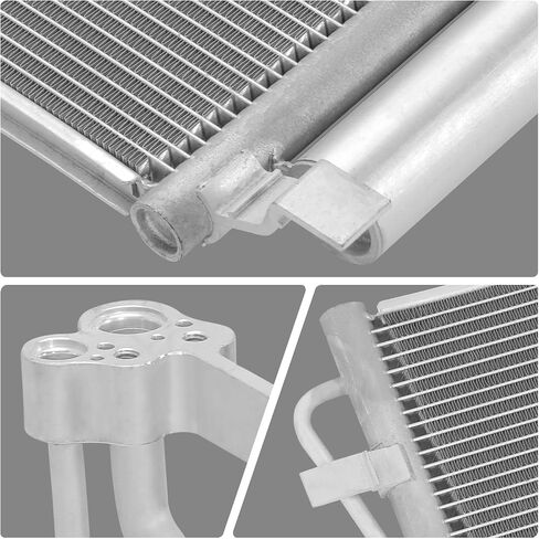 DNA MOTORING Aluminum Air Conditioning A/C Condenser Compatible with 2017-2018 Kia Optima 2.4L, KI3030144, OEM-CDS-30101 in Saudi Arabia