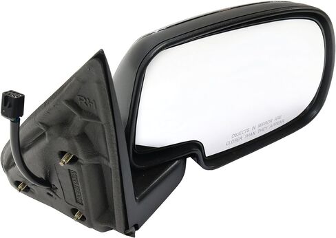 Kool Vue Driver & Passenger Side Power المرايا غير المليئة لشيفروليه سيلفرادو 1500 Silverado 2500 GMC Sierra 1500 Sierra 2500 1999-2002 بدون مصباح البودل كروم كابينة ومكتب قياسي in Saudi Arabia
