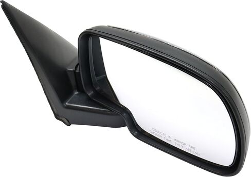 Kool Vue Driver & Passenger Side Power المرايا غير المليئة لشيفروليه سيلفرادو 1500 Silverado 2500 GMC Sierra 1500 Sierra 2500 1999-2002 بدون مصباح البودل كروم كابينة ومكتب قياسي in Saudi Arabia