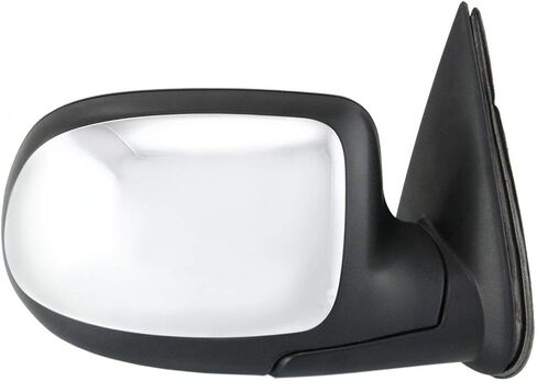 Kool Vue Driver & Passenger Side Power المرايا غير المليئة لشيفروليه سيلفرادو 1500 Silverado 2500 GMC Sierra 1500 Sierra 2500 1999-2002 بدون مصباح البودل كروم كابينة ومكتب قياسي in Saudi Arabia