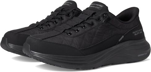 Skechers Men's Contour Foam Cozy Fit Hands Free Slip-in Sneaker in Saudi Arabia