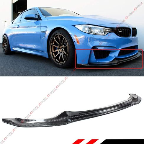 V STYLE CORBON CORBON FRONT LAP Splitter Spoilter متوافق مع 2015-2018 BMW F80 M3 F82 F83 M4 in Saudi Arabia
