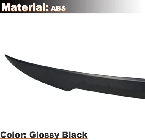 McArcar Kit Spoiler الخلفية المفسد المفسد لفولكس واجن VW Jetta Sedan 2012-2018 ABS Material Glossy Black Car Boot Boot Lid Highkick Wing Wing in Saudi Arabia
