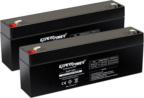 SexentPower® 12 Volt 2.3 AH بطارية قابلة لإعادة الشحن // Exp1223-2 حزمة in Saudi Arabia