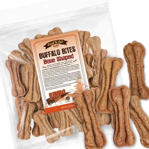 Gootoe Buffalo Dog Treats, Buffalo Bites Stick (Small) 1.5 lb – Natural Low-Fat Chews for Training & Rewards, Limited Ingredient, Resealable Bag, Perfect for Small Dogs & Puppies in Kuwait