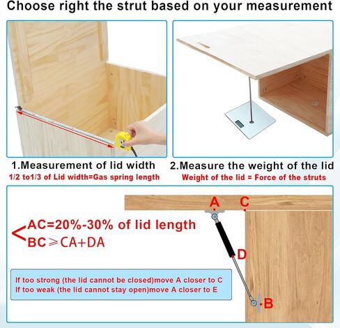 20in 150LB Gas Struts for Heavy Lid with L Mounting Bracket Gas Shocks Lift Lid Gas Cylinder for Cabinets Tool Box Camper RV Heavy-Duty Floor Hatch Trap Door 2Pcs(Support Weight 128-165lb) in Saudi Arabia