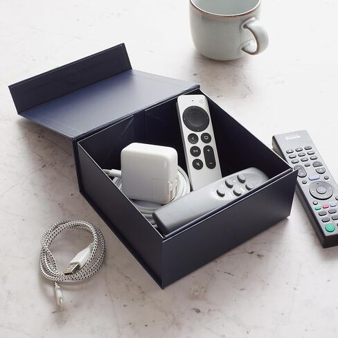 Cecobox - صناديق هدايا مع أغطية للهدايا 6 "x6" x2.75 " - صندوق هدايا مغناطيسي غير قابلة للطي - عطلات العريس وصيفات الشرف ، الزفاف ، العلاقات العامة ، أعياد الميلاد ، العطلات in Kuwait