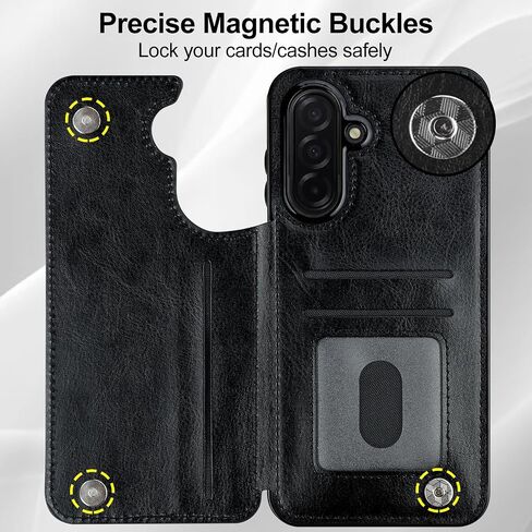 HianDier for Galaxy A35 5G Phone Case Wallet with Card Holder Women Men PU Leather Shockproof Samsung A35 5G Case Magnetic Closure Protective Cover for Samsung Galaxy A35 5G Wallet Phone Case-Mandala in Kuwait
