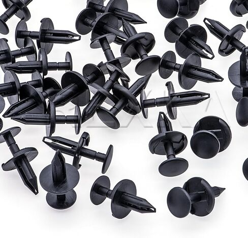 Rexka 25pcs Radiator Wheelhouse & Front Bumper Cover Fender Flare Retainer Clip 15149708 for GM Chevy GMC Cadillac Humer Trucks Silverado Suburban Sierra Yukon 6506008AA Jeep Liberty in Saudi Arabia